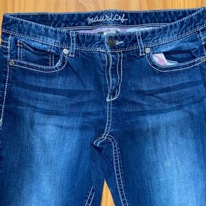 Maurices Dark Blue Designer Jeans